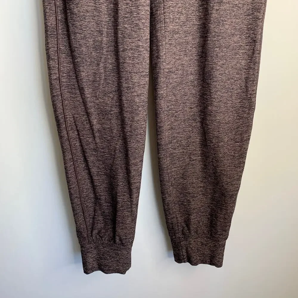 Lululemon Ready To Rulu Pant Heathered Spanish Rose Black Womens Size 4